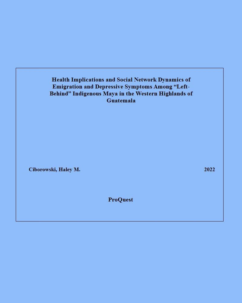 health implications and social network dynamics of emigration