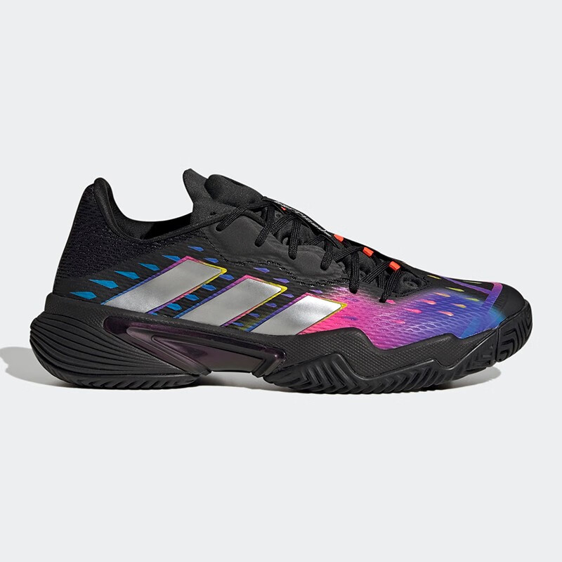 阿迪达斯 (adidas)barricade 透气舒适稳定支撑训练鞋 男子硬地网球鞋