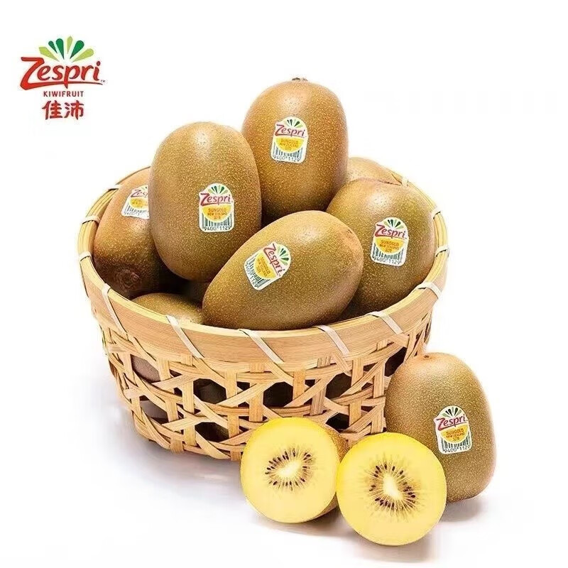 佳沛（zespri）新西兰佳沛黄金奇异果金果进口黄心猕猴桃巨无霸超巨大果礼盒孕妇 25-27枚礼盒 单果124- 145g