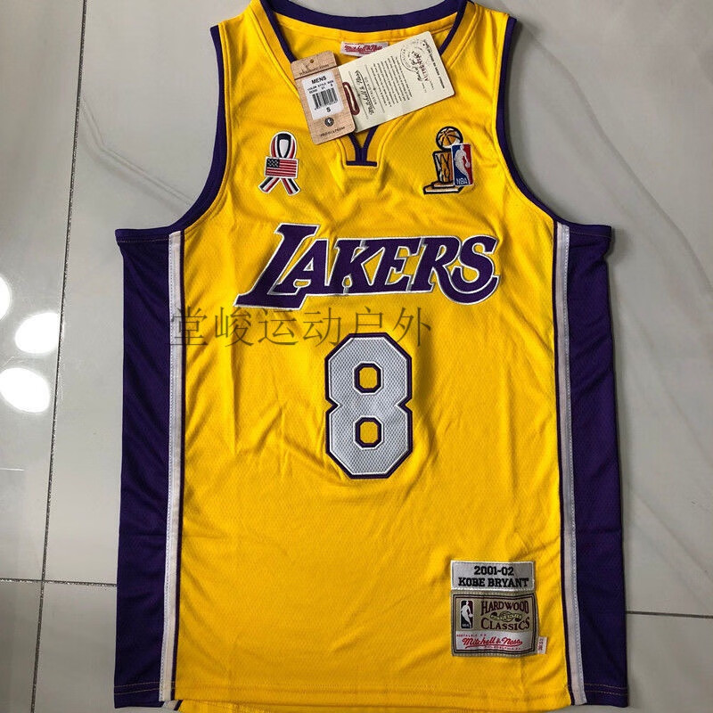 堂峻新款nba湖人8号球衣 8号布莱恩 s