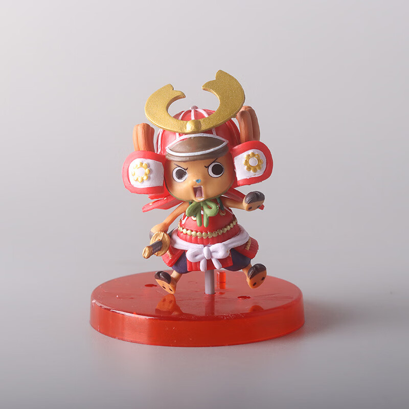 悠简森活7cm海贼王模型 动漫卡通武士乔巴公仔玩具摆件