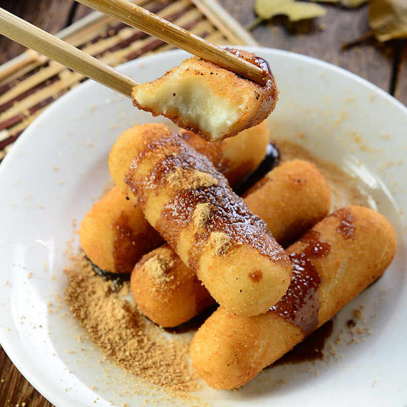 哺食旺鑫攀胖娃娃红糖糍粑火锅店四川特产糯米手工网红小吃 胖娃娃