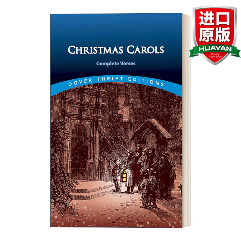 christmas carols 英文原版 圣诞圣歌 dover thrift editions 英文版