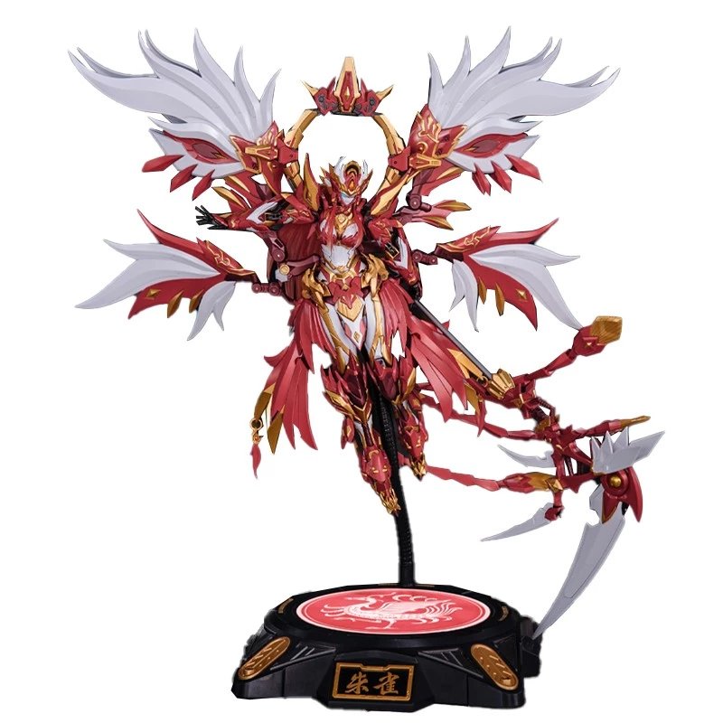 藏道四圣兽成品模型黑龙黑虎可动国创机甲高达模型 藏道cd-3朱雀