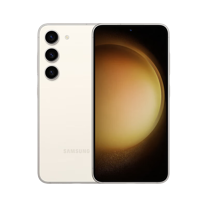 SAMSUNG 三星 Galaxy S23+ 5G手机 8GB+256GB 悠柔白 第二代骁龙8