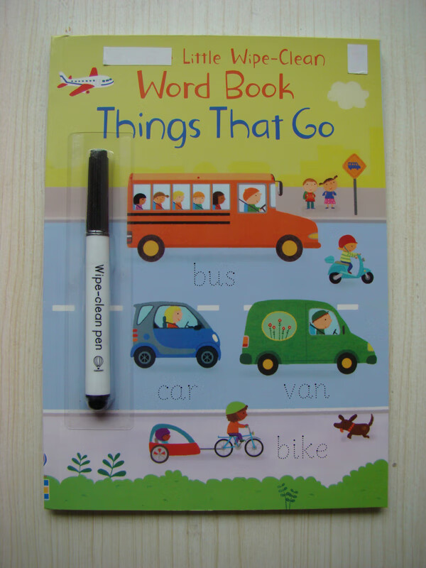 wipe clean可擦写幼儿童描红练习