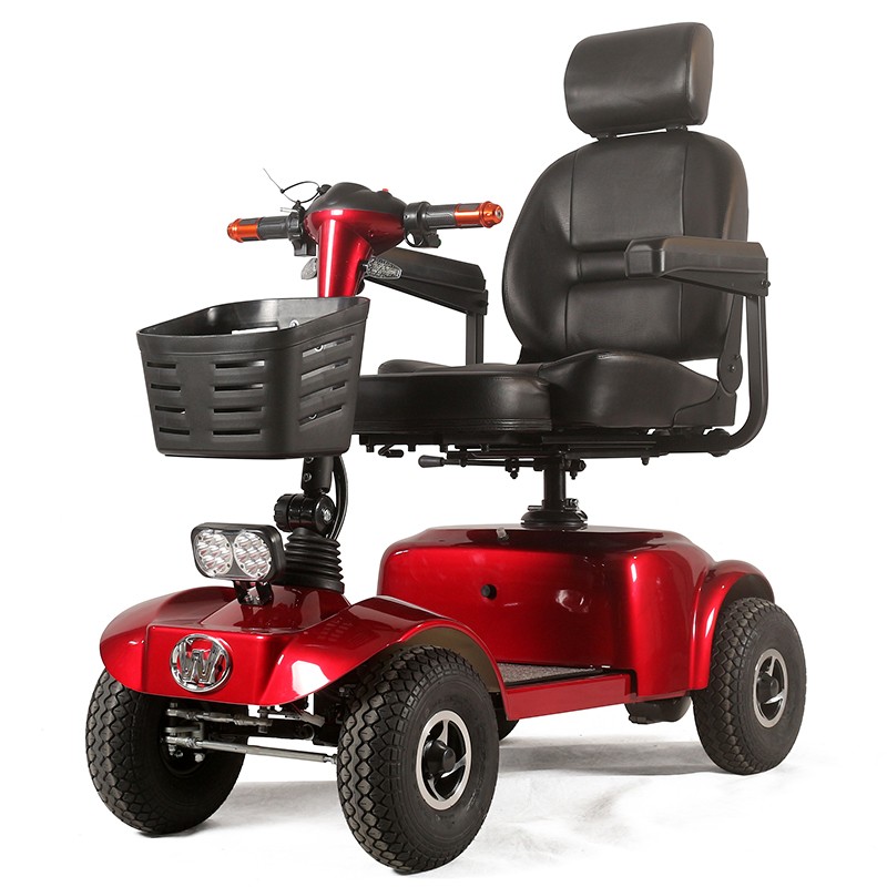 威之群(wisking)老人老年人助力车代步车电动四轮车可折叠接送孩子