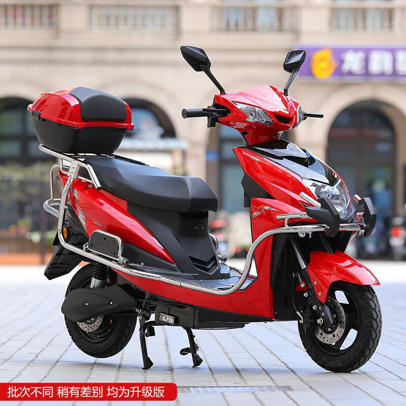 海戈2024新国标96v爬坡王电动车72v长跑电瓶车男女上牌电动摩托车