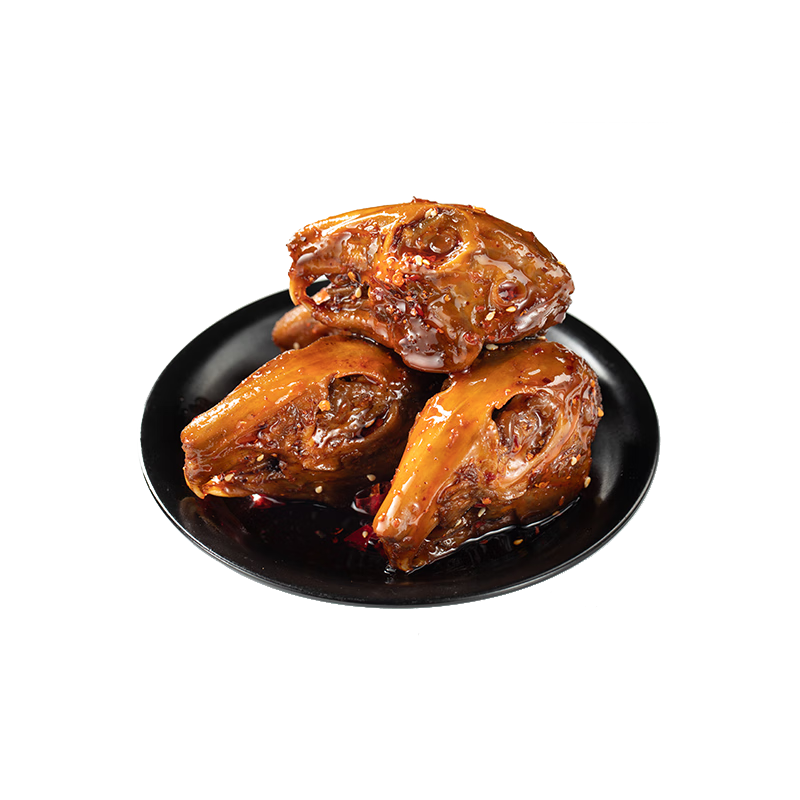 八郎兔（BA LANG TU） 麻辣兔頭四川特產(chǎn)網(wǎng)紅零食小吃雙流老媽兔頭鹵味開袋即食手撕兔 香辣大兔頭2袋4個(gè)