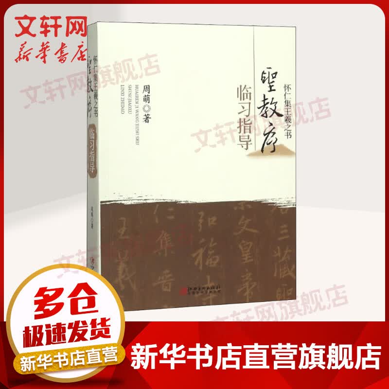 怀仁集王羲之书《圣教序》临习指导 书法学习参考书 周萌 江西美术出版社