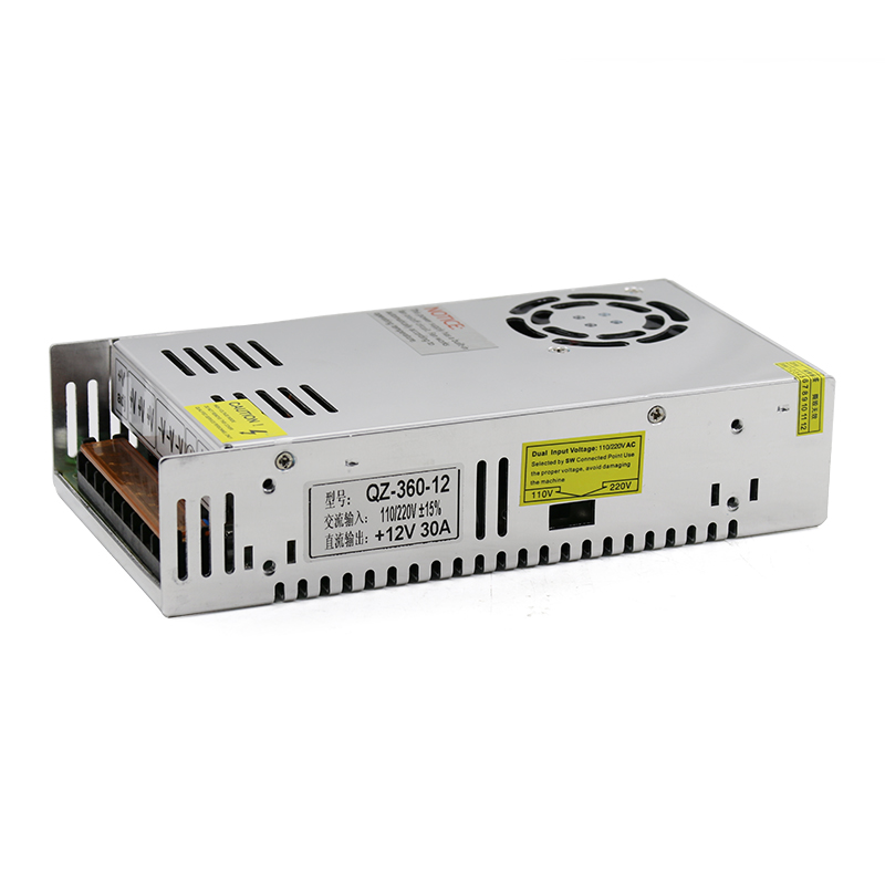 12v30a开关电源360w足功率集中供电监控电源led设备电源 12v 30a电源