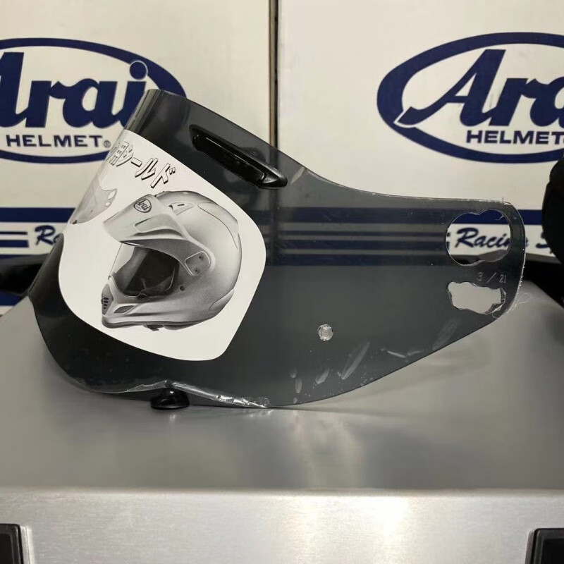 arai原厂拉力盔镜片电镀红银防雾贴tour-cross 3深茶浅透明镜配件