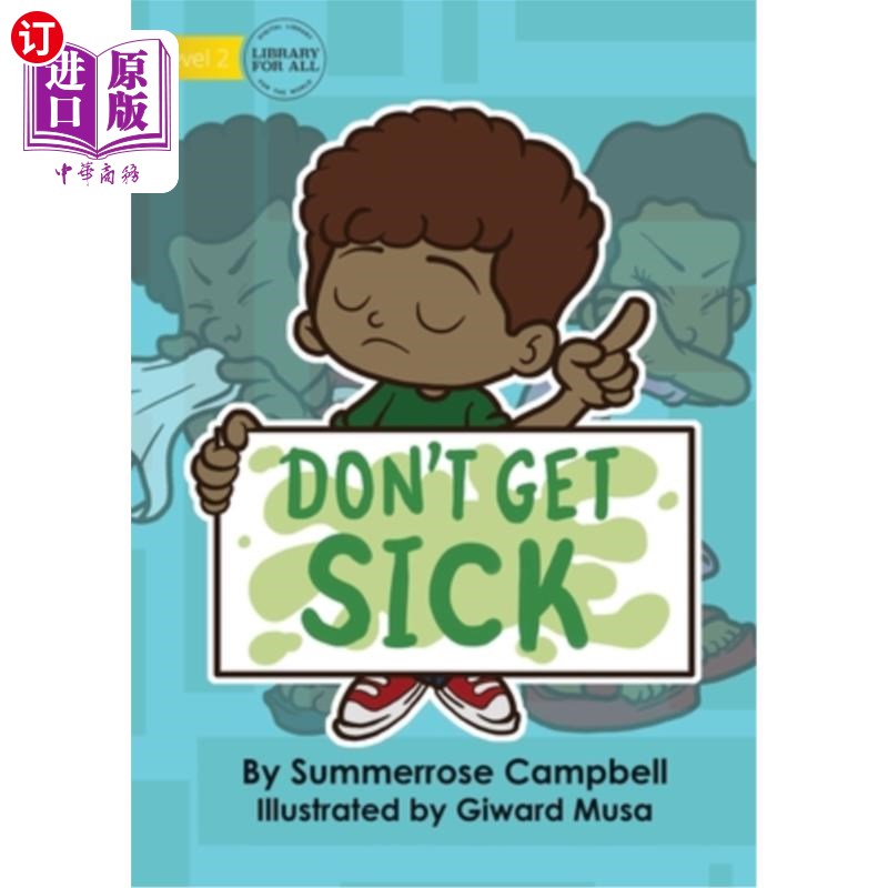 海外直订dont get sick 别生病