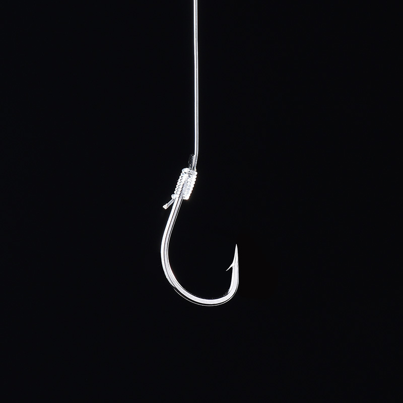 迦南歌基鱼勾带线双钩 鱼钩套装套绑好帮好子线双钩1/2/3/4/5号钓鱼