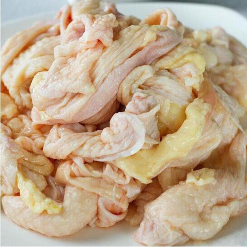 虎钢馋新鲜冷冻鸡腿皮烧烤油炸生鸡皮手撕腿皮活 2斤鸡腿皮