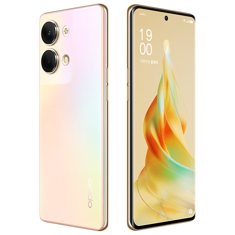 opporeno9 全网通5g手机 120hz oled超清曲面屏 4500mah大电池 7.