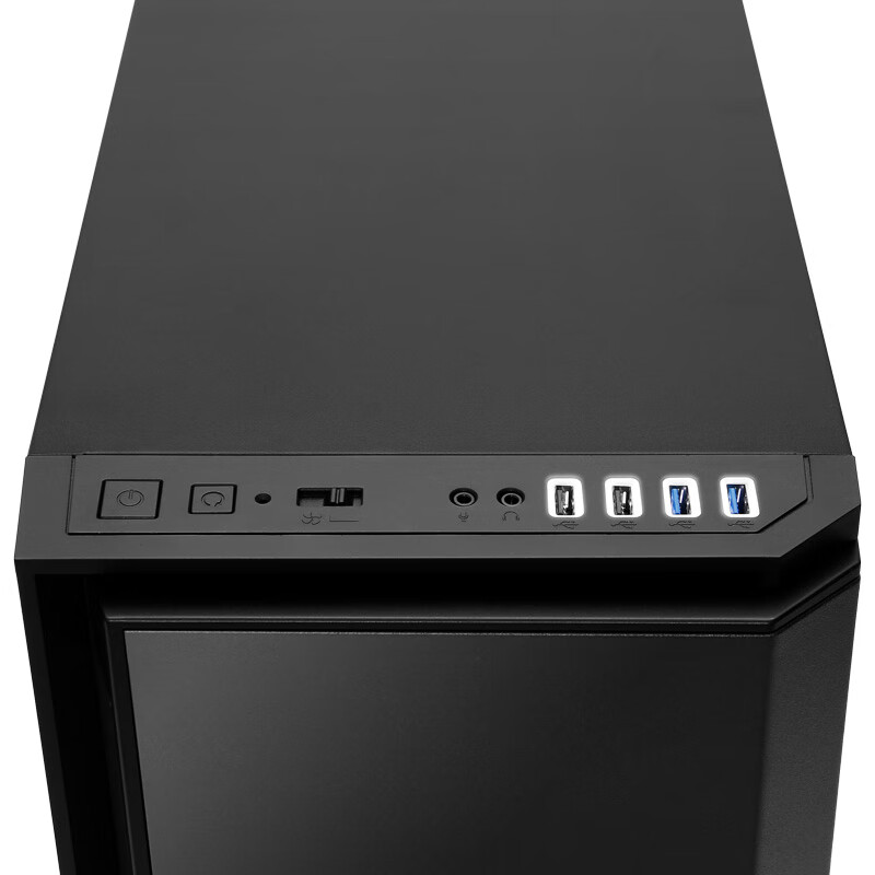 安钛克(Antec)P101-S中塔电脑机箱 12.8Kg大空间 USB黑夜可视化 标配4把风扇 360水冷