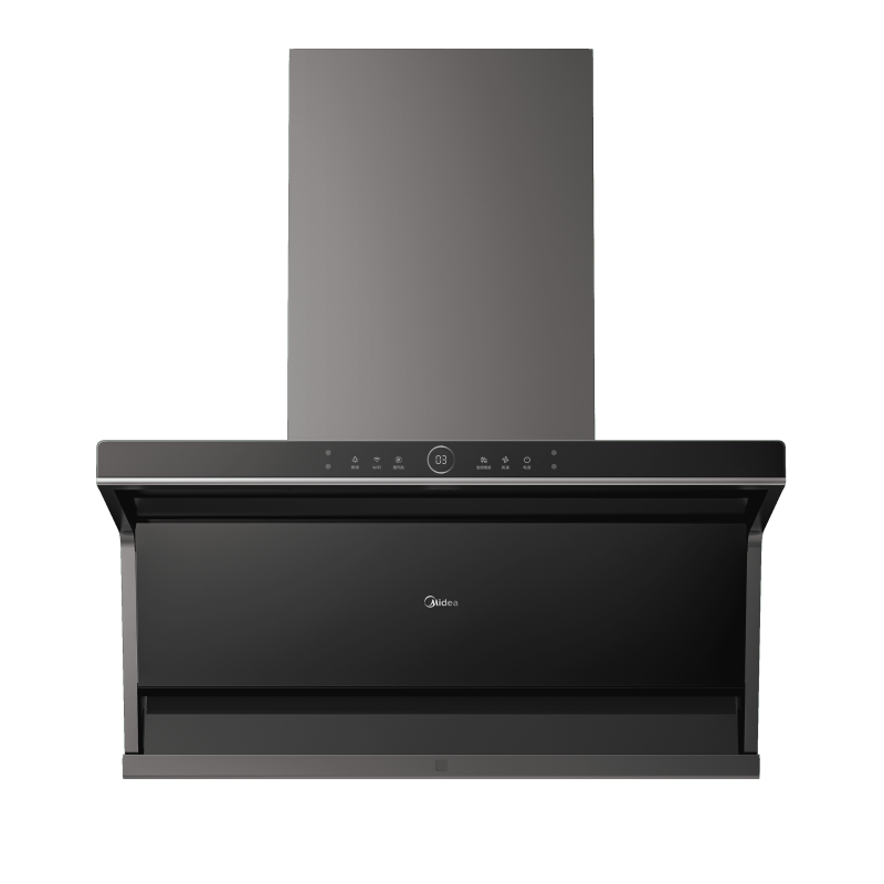 美的抽油烟机 cxw-140-x3s 23立方大吸力智能变频第四代高温蒸汽洗智