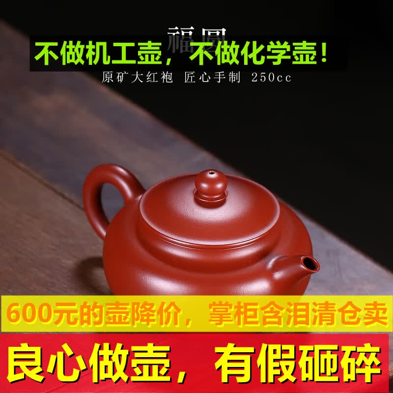 茶壶茶壶实力派谢晓东宜兴大红袍紫砂壶 新紫砂茶壶功夫茶具泡茶