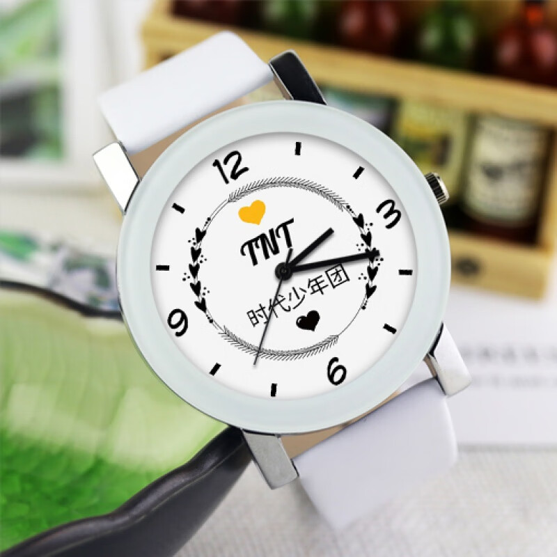 时泽蒂 tnt时代少年团周边手表 时代少年团tnt手表创意个性石英学生