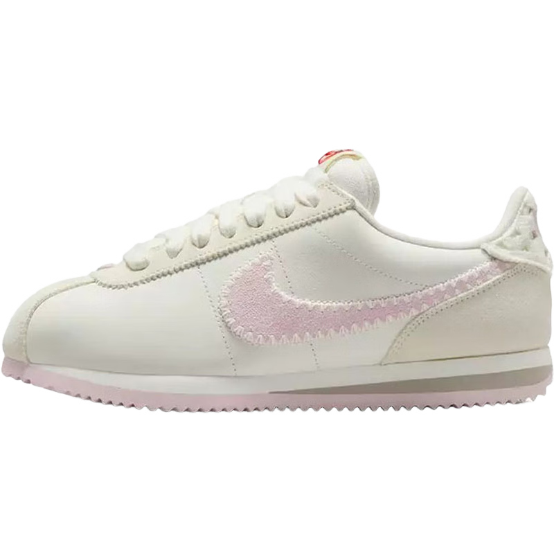 耐克（NIKE）YY胜道体育女鞋CORTEZ 2025春情人节苹果之眸系列爱心甜美休闲鞋 HV6012-161 36.5