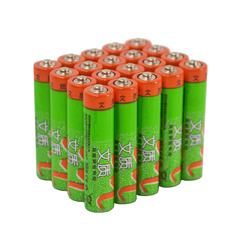 文质（EVERLAST） 文质碳性电池20粒装电子秤遥控器玩具闹钟适用 7号20粒