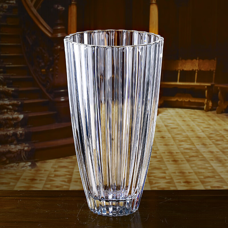 高斯(glass)捷克进口水晶花瓶 透明