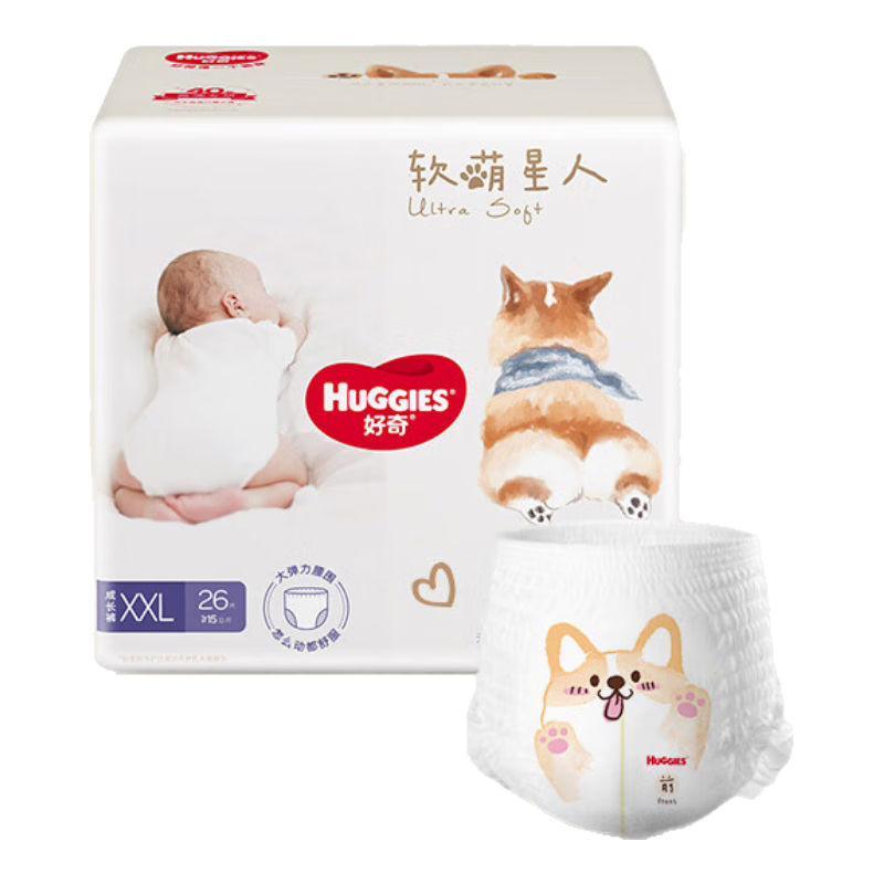 HUGGIES/  XXL  26Ƭ 108Ԫ2(54Ԫ/)