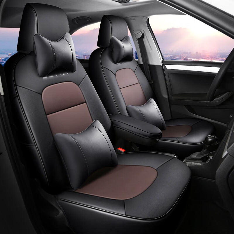 博紫适用于 捷达专用座套 捷达/捷达va3/捷达vs5汽车座套四季 黑红线