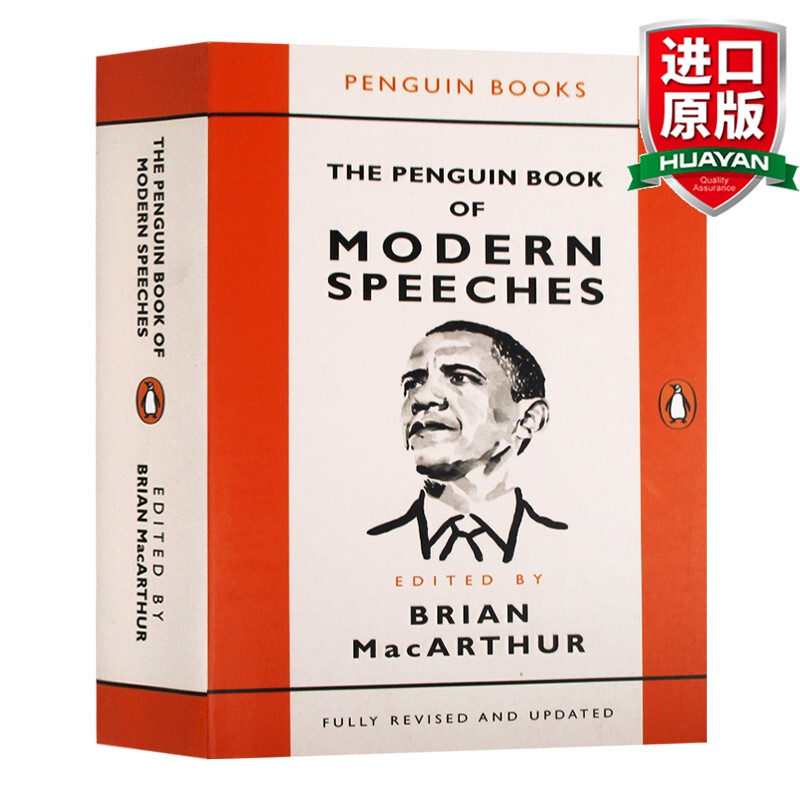 英文原版 企鹅现代演讲合集 The Penguin Book of Modern Speeches