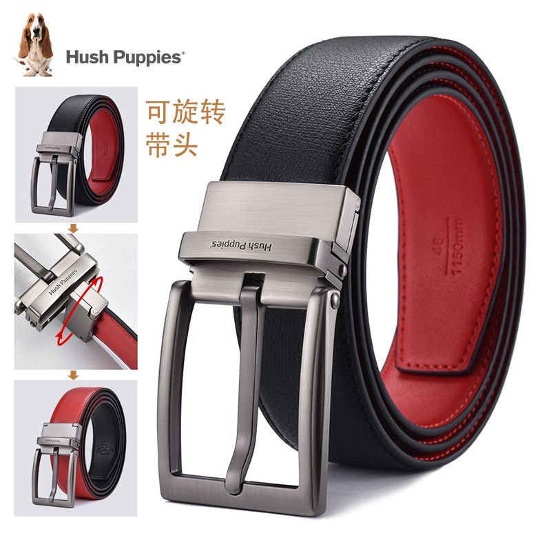 Ͼ��ʿ��Hush Puppies����������������������ʽ��ʿ��ɫƤ����ת��ͷ��������˫���� ����ת��ͷһ������ 130cm 179Ԫ