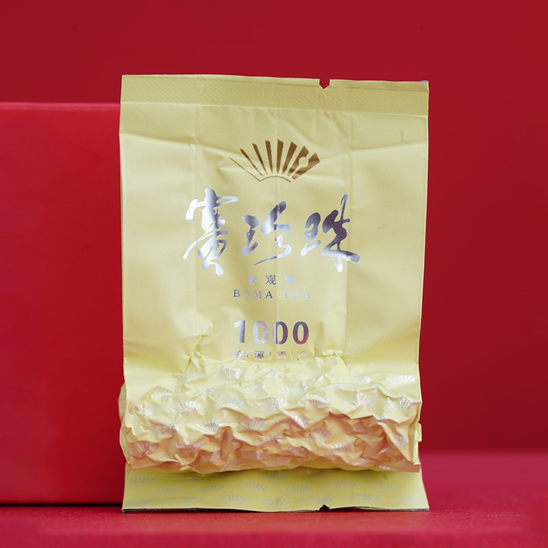 八马茶业 赛珍珠1000 浓香型 安溪铁观音 茶叶单泡装8.35g