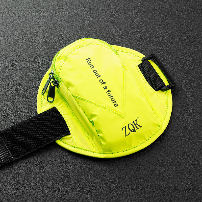 ZQK手机臂带跑步臂包户外运动手臂包手腕包防水手机袋 黄色