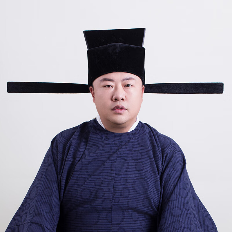 卡悠莱古代官员帽子宋制乌纱帽首服婚帽圆领袍古装头冠皇帝大臣幞头帽