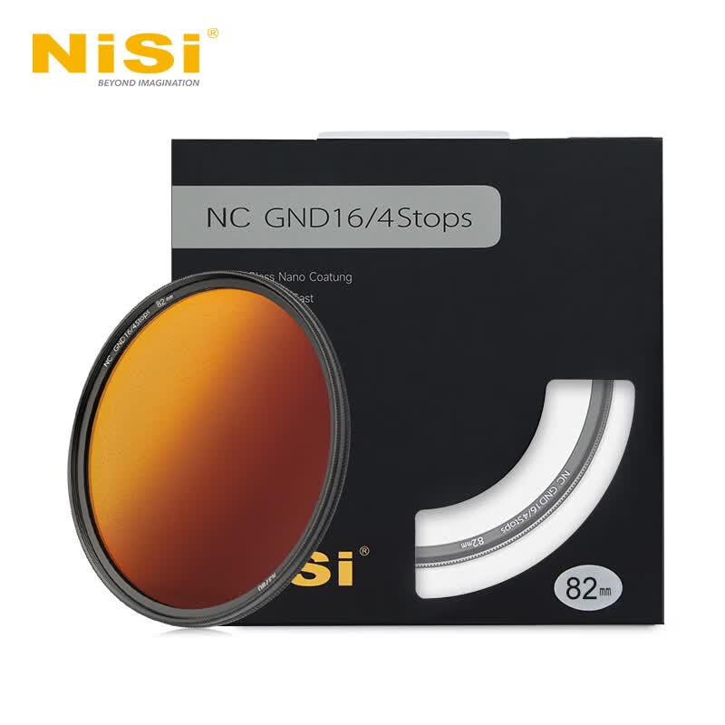 耐司（NiSi）GND16 82mm 中灰渐变镜 灰渐变 玻璃多膜 渐变灰镜 日出日落摄影 平衡光比 单反滤镜属于什么档次？