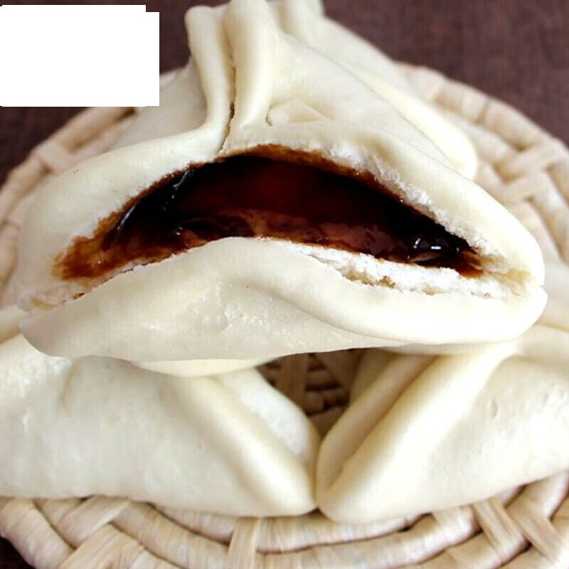 味巴哥农家手工糖三角红糖面食馒头 早餐晚餐甜馍馍 花样糖包子