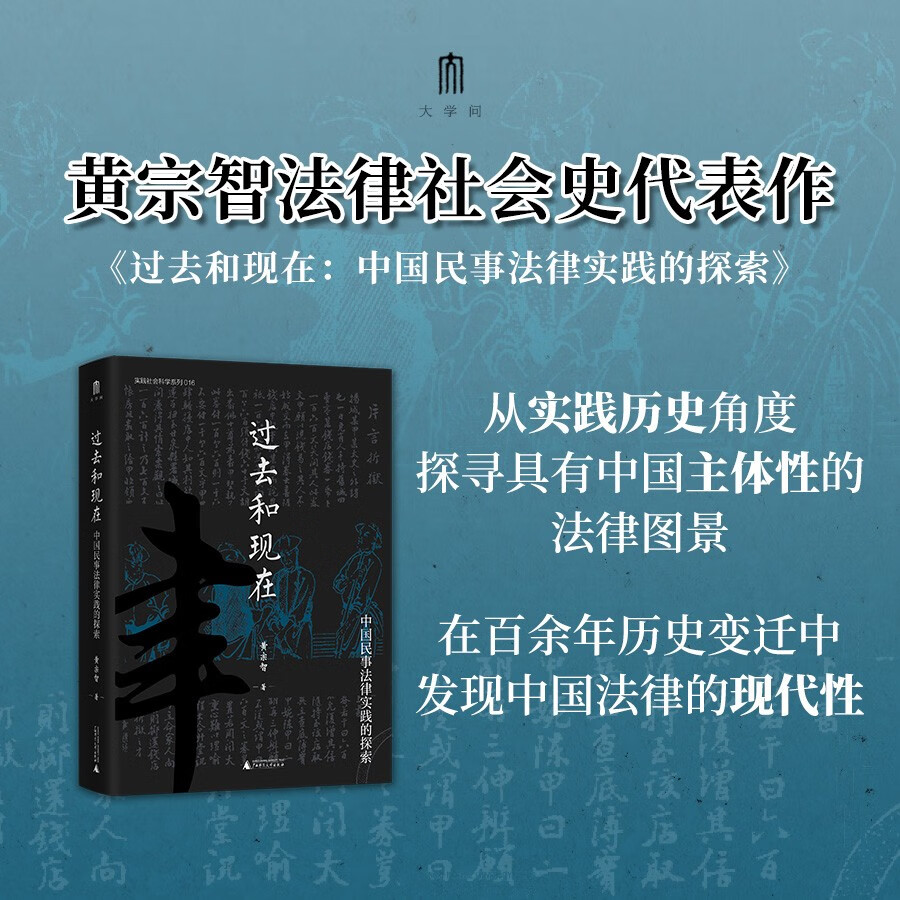 大学问·过去和现在：中国民事法律实践的探索（一部关于中国法律的实践研究,深入考察了中国民事法律制度的“过去和现在”）