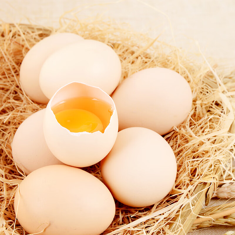 散养土鸡蛋 农家现捡现发新鲜鸡蛋 五谷虫草蛋笨鸡蛋柴鸡蛋 40枚（单枚约45g）