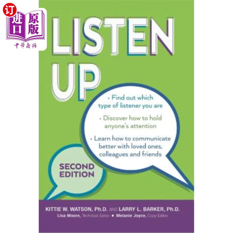 海外直订listen up second edition listen up第二版
