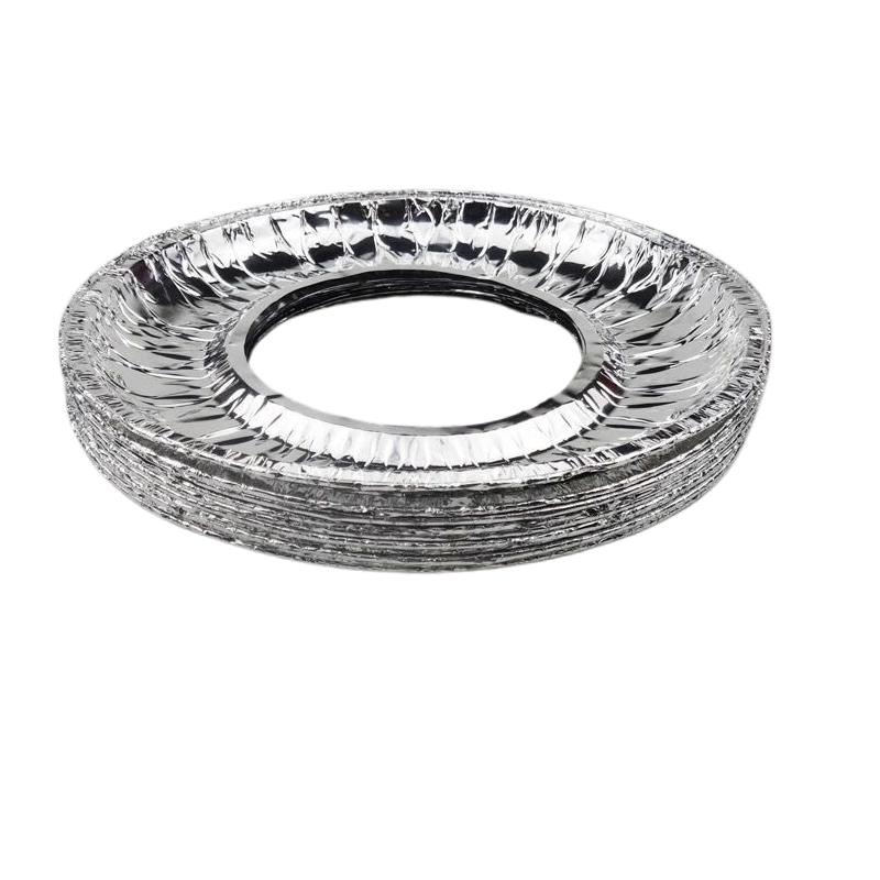 中原佳得美燃气灶防油垫煤气灶锡纸贴集成炉厨房灶台保护垫圈铝箔纸加厚家用 【圆形款防油垫】10个