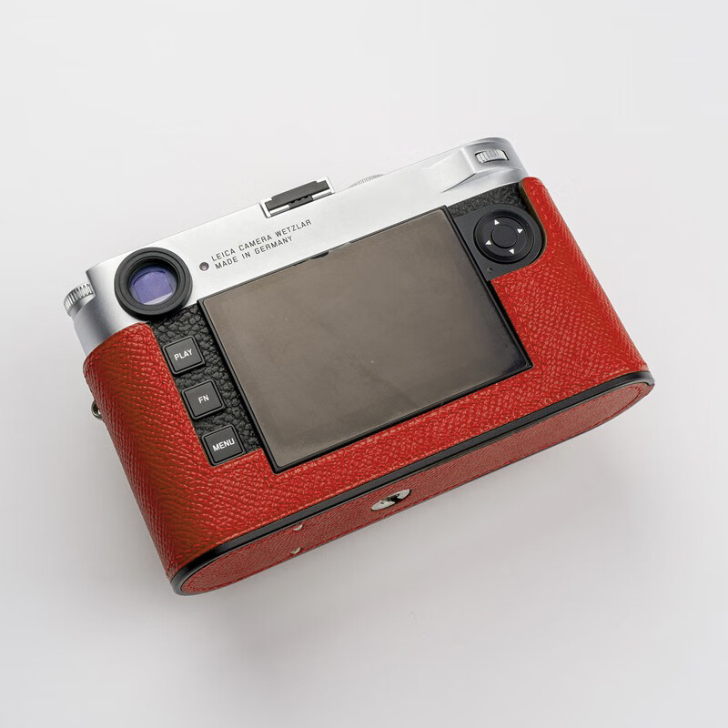 埠帝适用徕卡Leica M11 M11P纯手工皮套手柄相机套保护套相机包 无手柄半包款