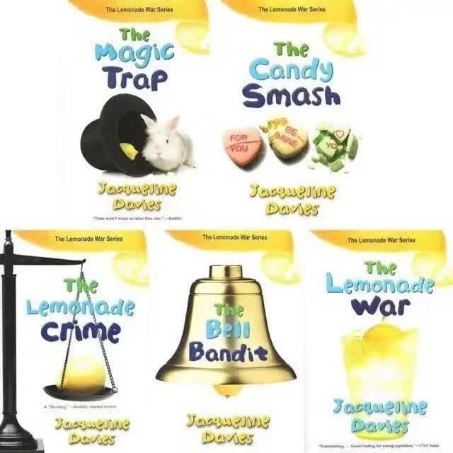 现货 The Lemonade War Series 水英文原版 5册