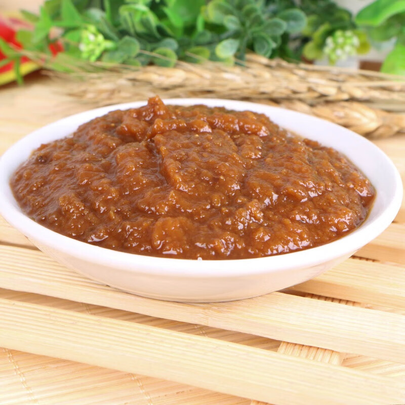 东北大酱 大豆酱炸酱调味酱 黄豆酱熟酱701克x4袋