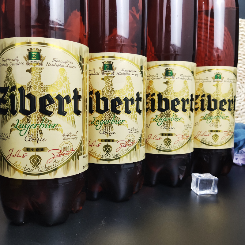 25升*6瓶乌克兰进口切巴特啤酒中浓度大麦酿造原浆啤酒桶装整箱
