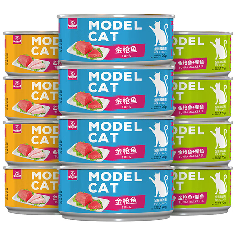 麦富迪(myfoodie)猫罐头猫零食麦富迪猫咪恋170g蓝猫英短猫猫湿粮鲜肉