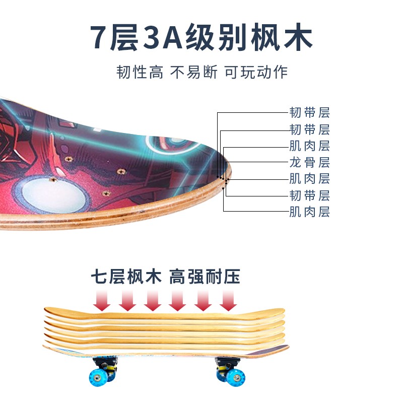 双翘板迪士尼Disney四轮滑板评测好不好用,评测值得买吗？