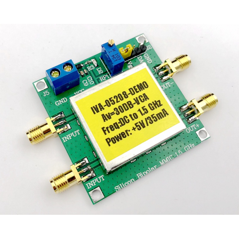 宽带差分放大器 iva-05208 差分输入差分输出 可单端输入输出 vca