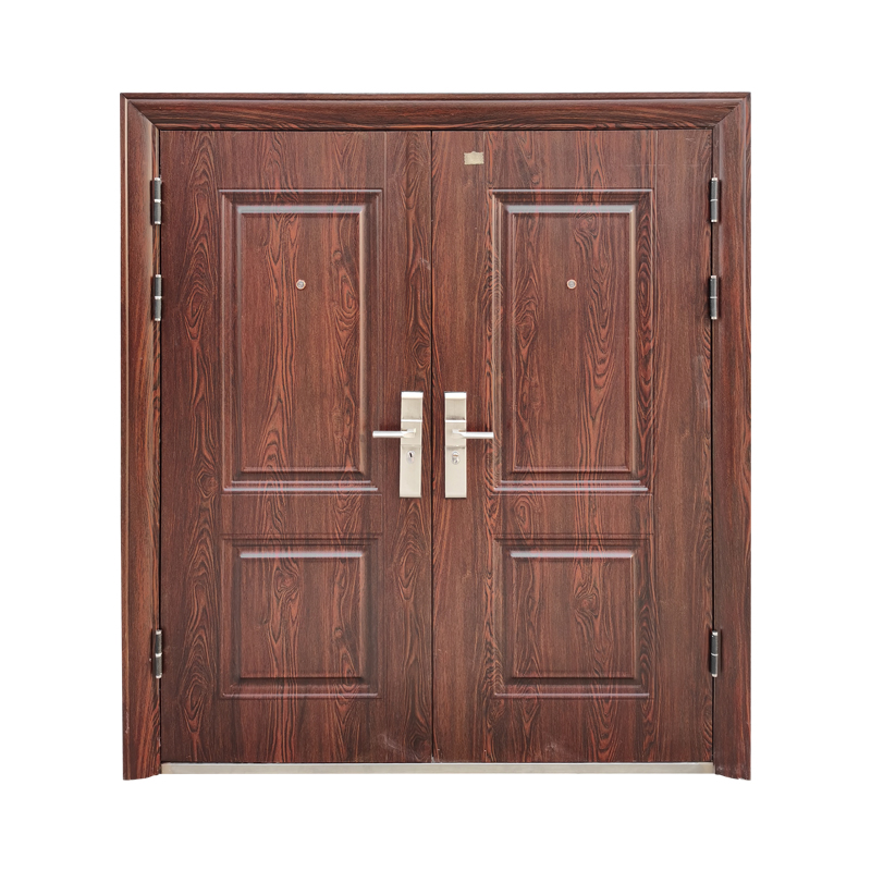 防盗门家用别墅自建房大门双开入户门进户门安全门对开子母农村沾运