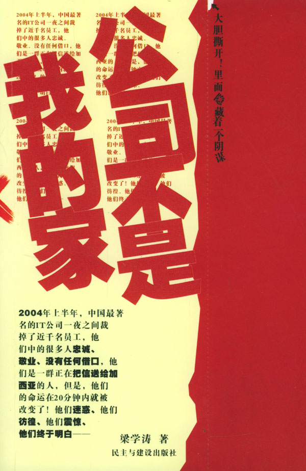公司不是我的家 梁学涛 著【正版】