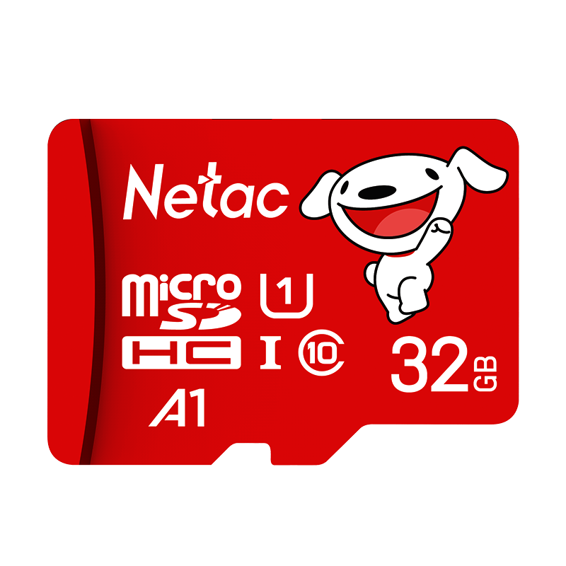 朗科(Netac)＆JOY联名款 32GB TF(MicroSD)存储卡 U1 C10 A1 P500系列 读速100MB/s行车记录仪＆安 10.8元
